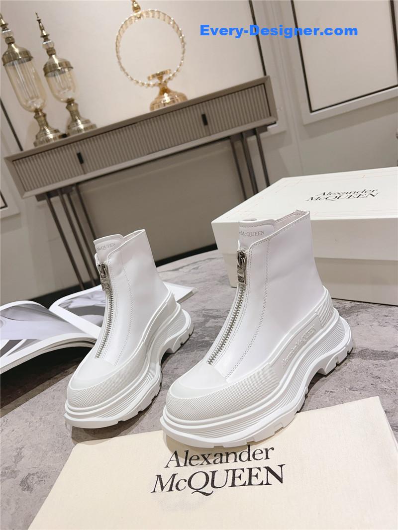 a1exa*der Mcqv*en front zip booties