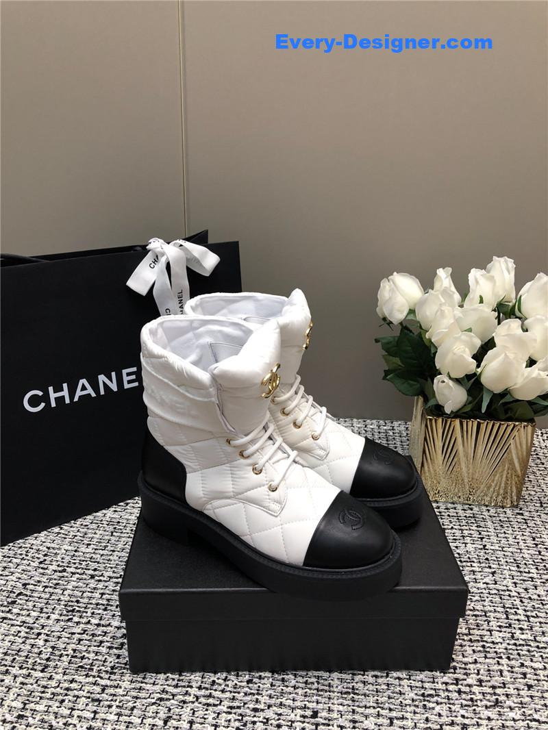 cc new D1am0nd thick-soled short boots