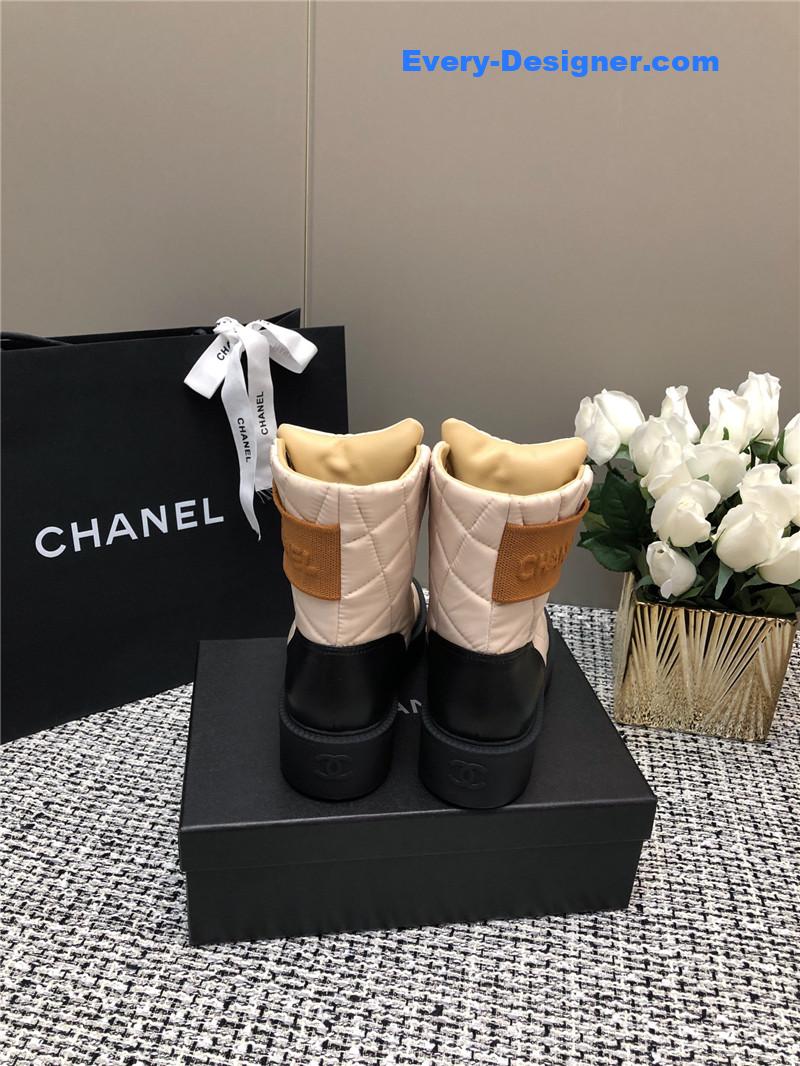 cc new D1am0nd thick-soled short boots