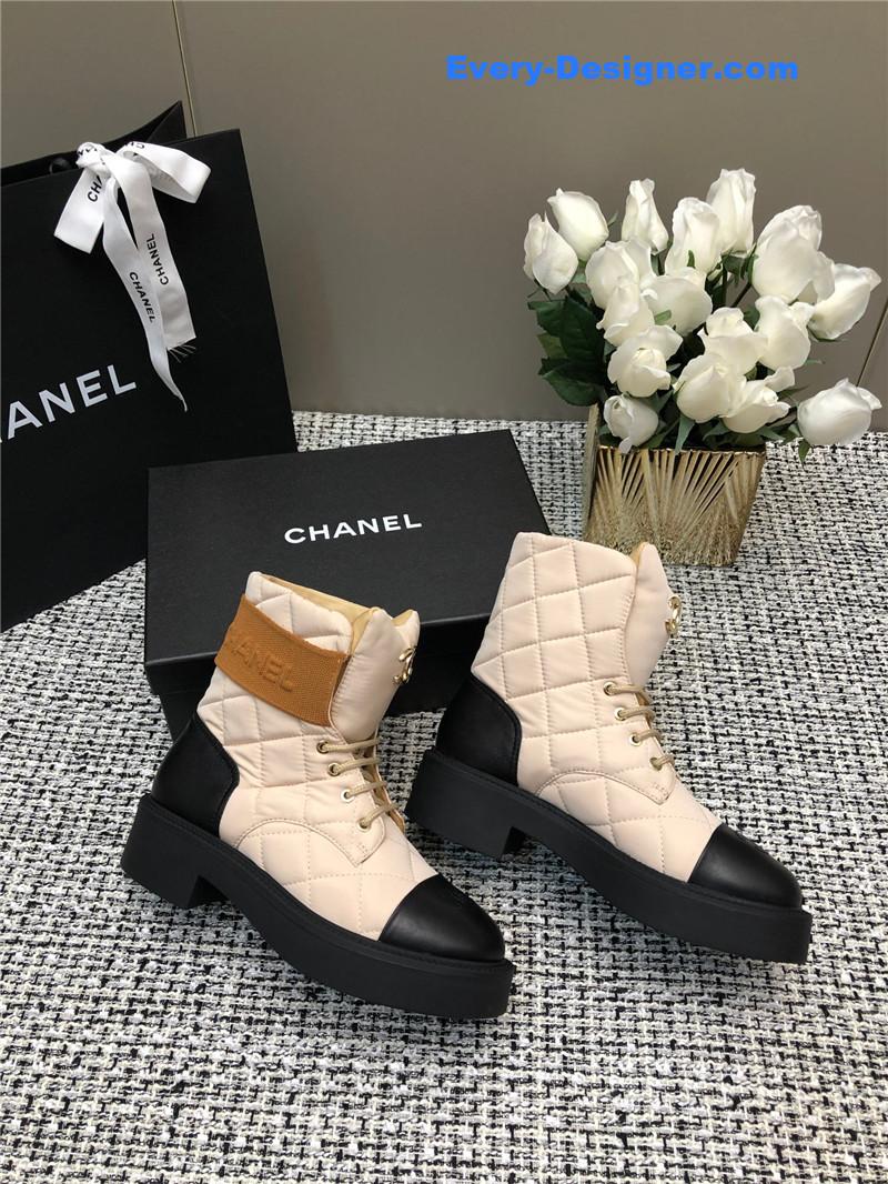 cc new D1am0nd thick-soled short boots