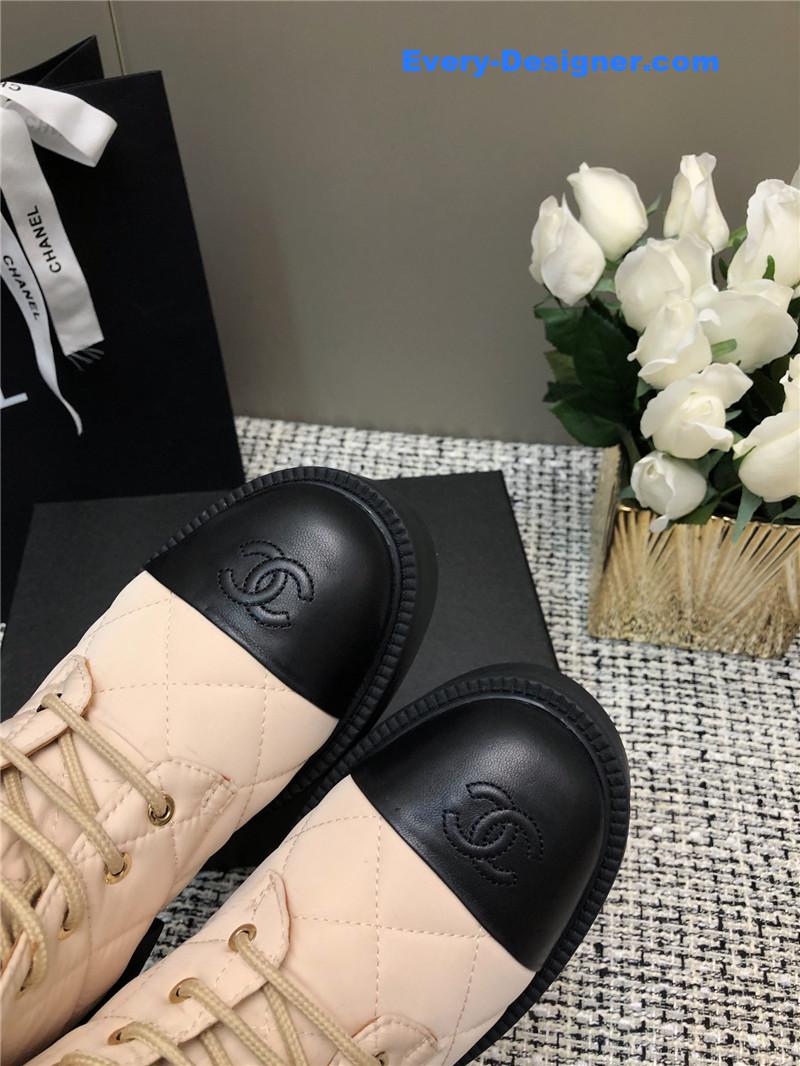 cc new D1am0nd thick-soled short boots