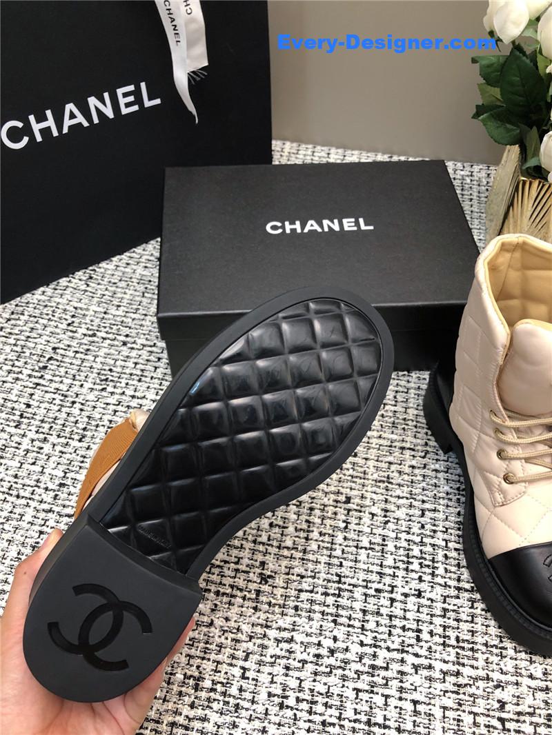 cc new D1am0nd thick-soled short boots