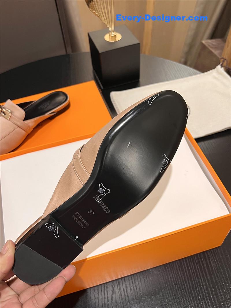 H**me5 classic kelly mules half drag
