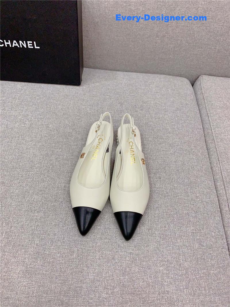 CC new pointed toe flat shoes