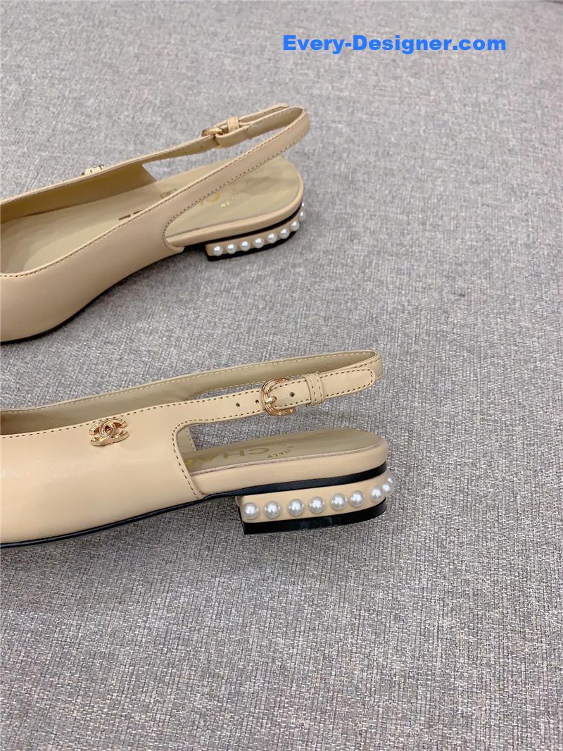 CC new pointed toe flat shoes