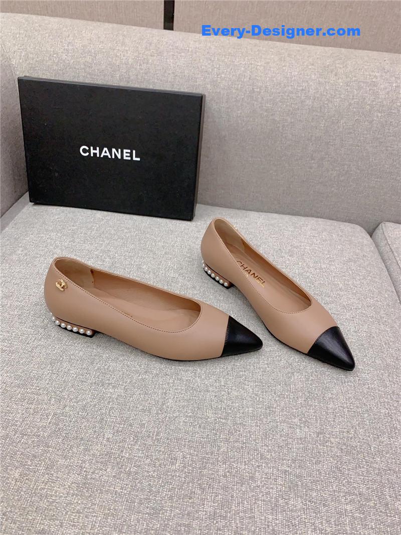 CC new pointed toe flat shoes