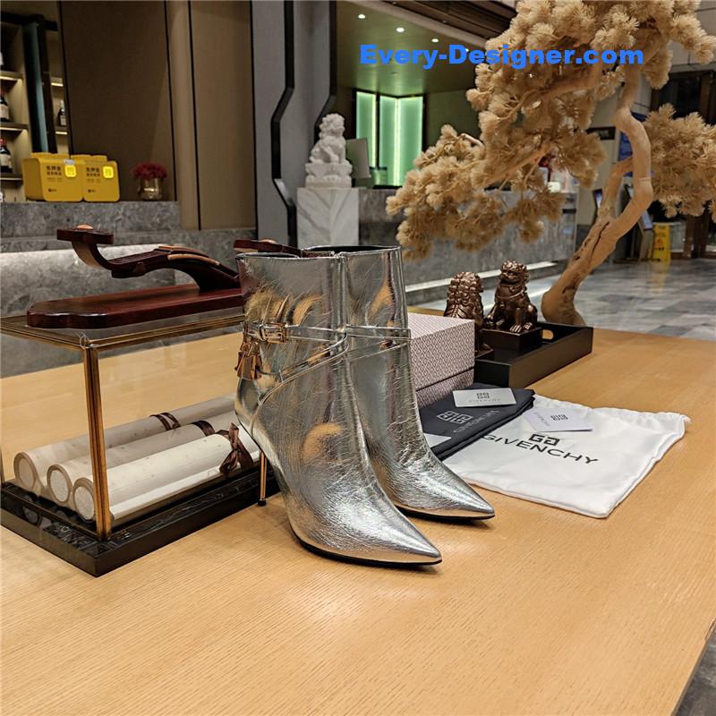 Givenchy stiletto high heel sexy pointed toe boots
