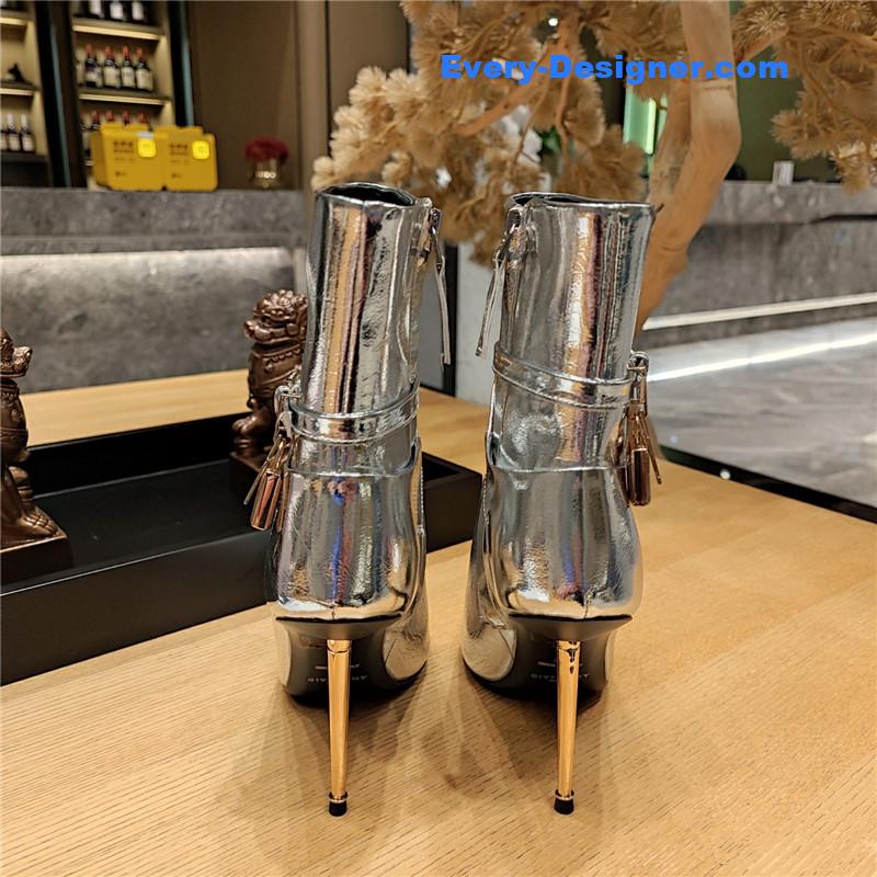 Givenchy stiletto high heel sexy pointed toe boots