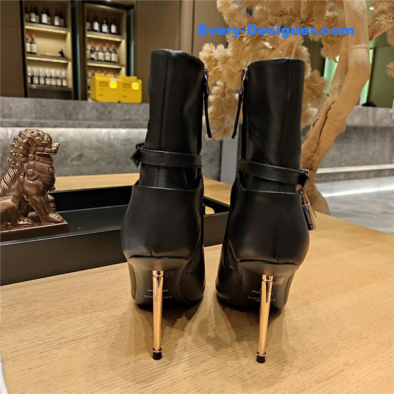 Givenchy stiletto high heel sexy pointed toe boots