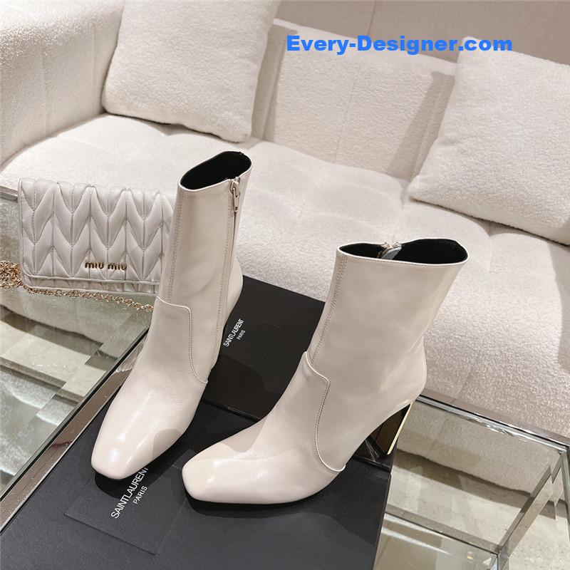 Y51 new side pull short naked boots