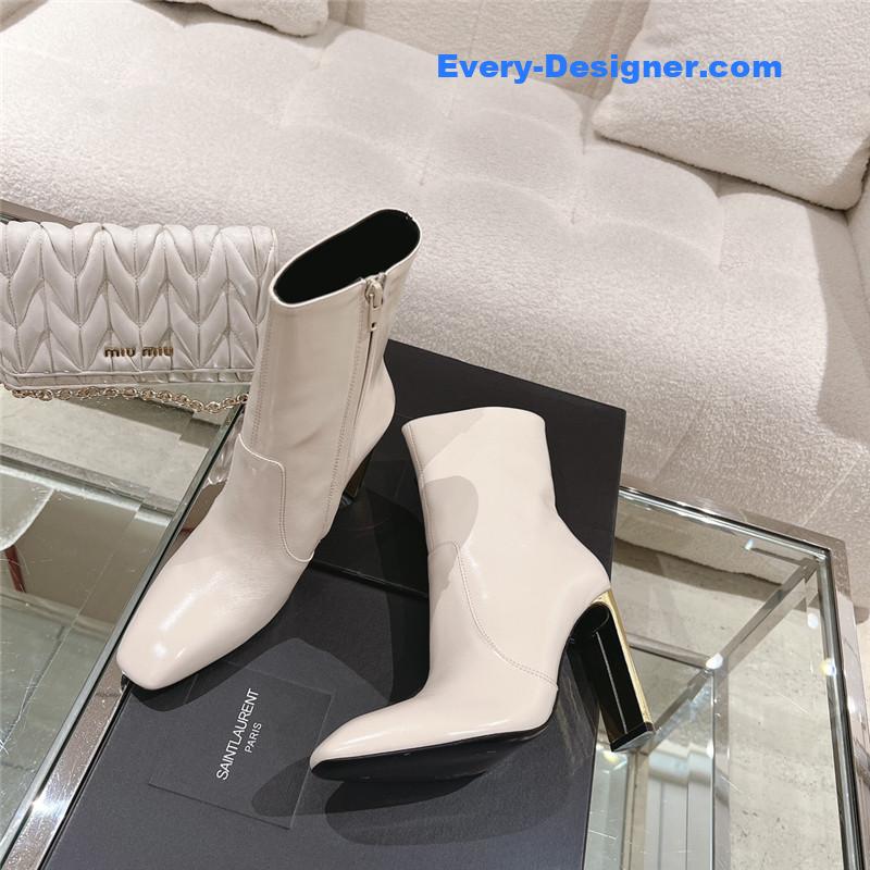 Y51 new side pull short naked boots