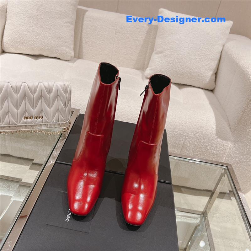 Y51 new side pull short naked boots