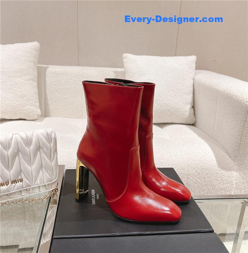 Y51 new side pull short naked boots