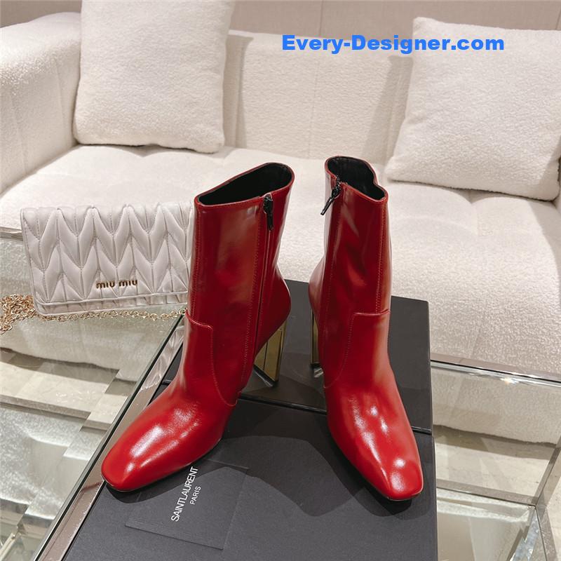 Y51 new side pull short naked boots