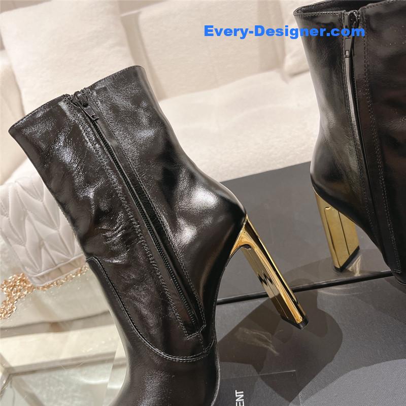 Y51 new side pull short naked boots