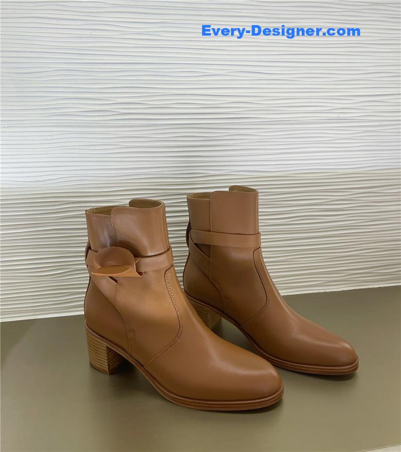 H**me5 new classic kelly buckle leather boots