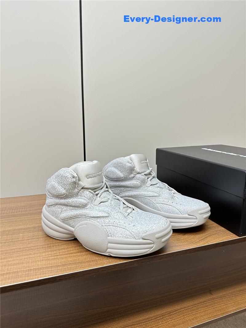 A1exa*der wang aw hoop silver sneakers