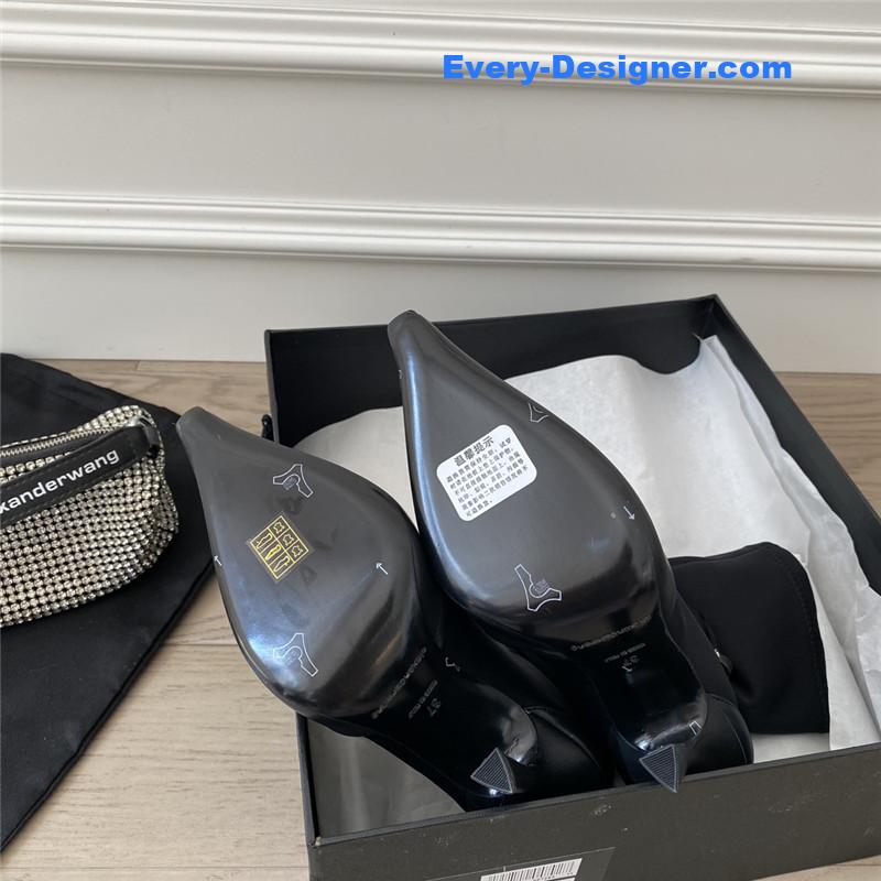 A1exa*der wang new spliced high heel boots