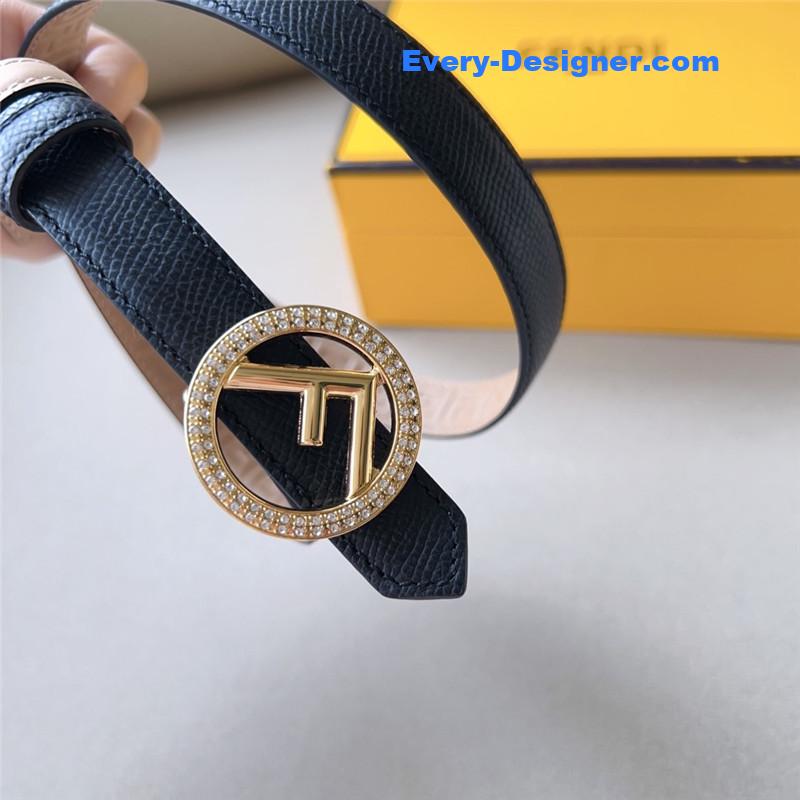 F**di 2.0cm reversible belt