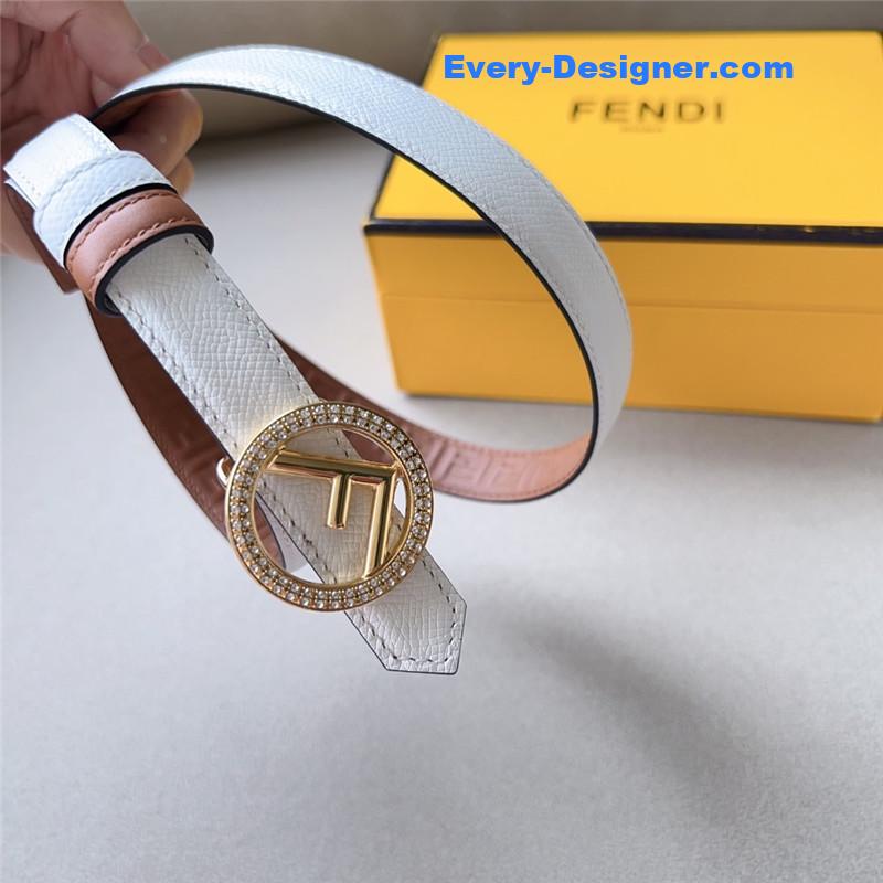 F**di 2.0cm reversible belt