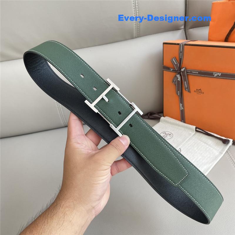 H**me5 classic double-sided pebbled belt