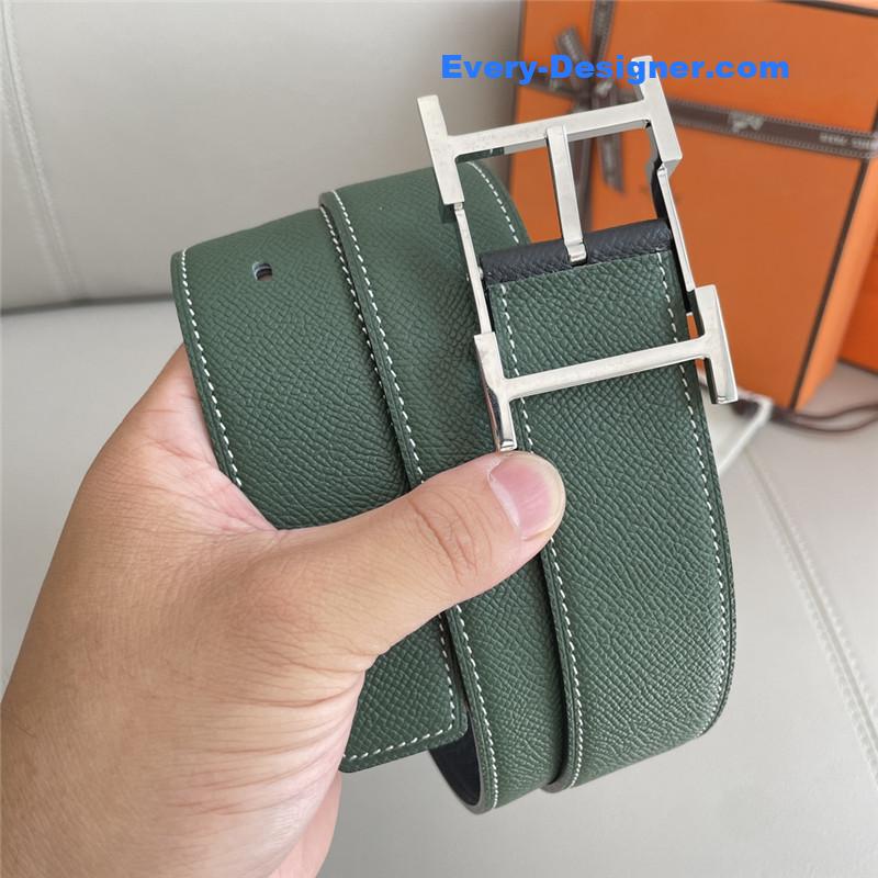 H**me5 classic double-sided pebbled belt