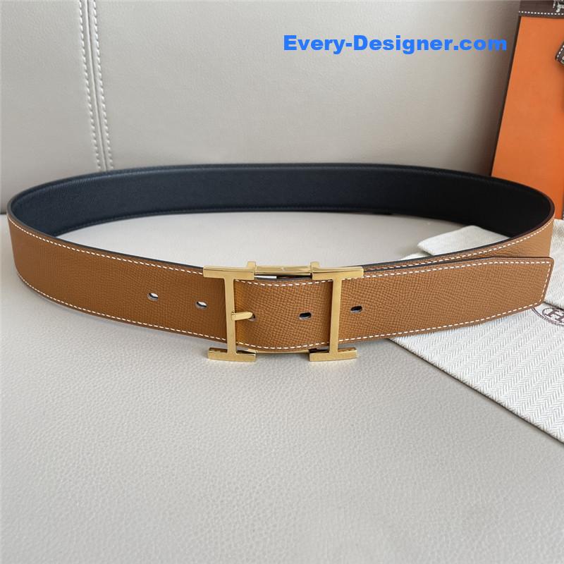 H**me5 classic double-sided pebbled belt
