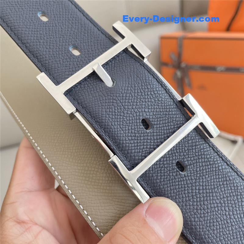H**me5 classic double-sided pebbled belt