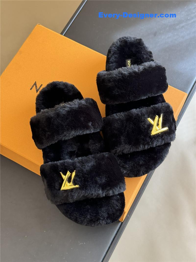 l0vis Vvtt0n lv new wool slippers