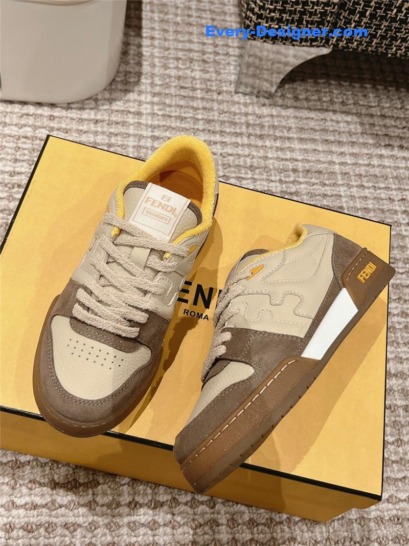 F**di couple style casual sneakers