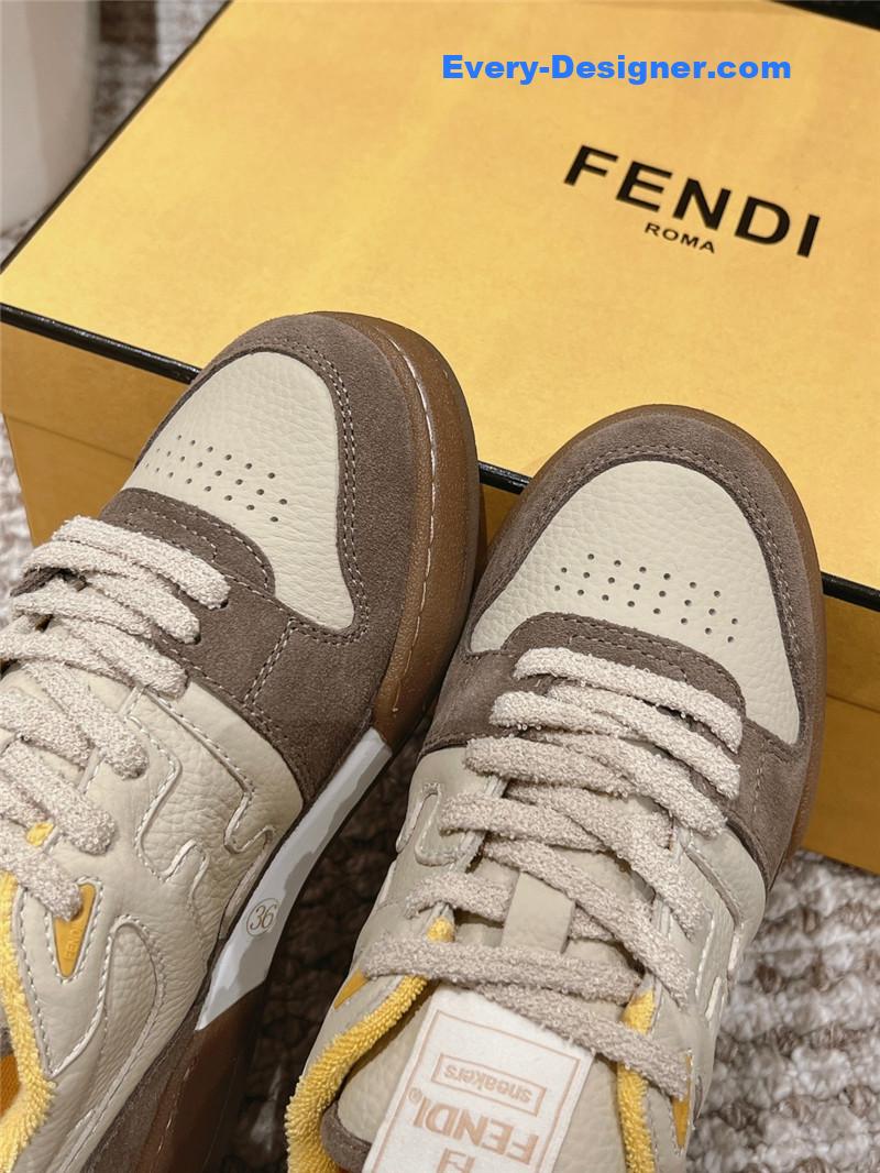 F**di couple style casual sneakers