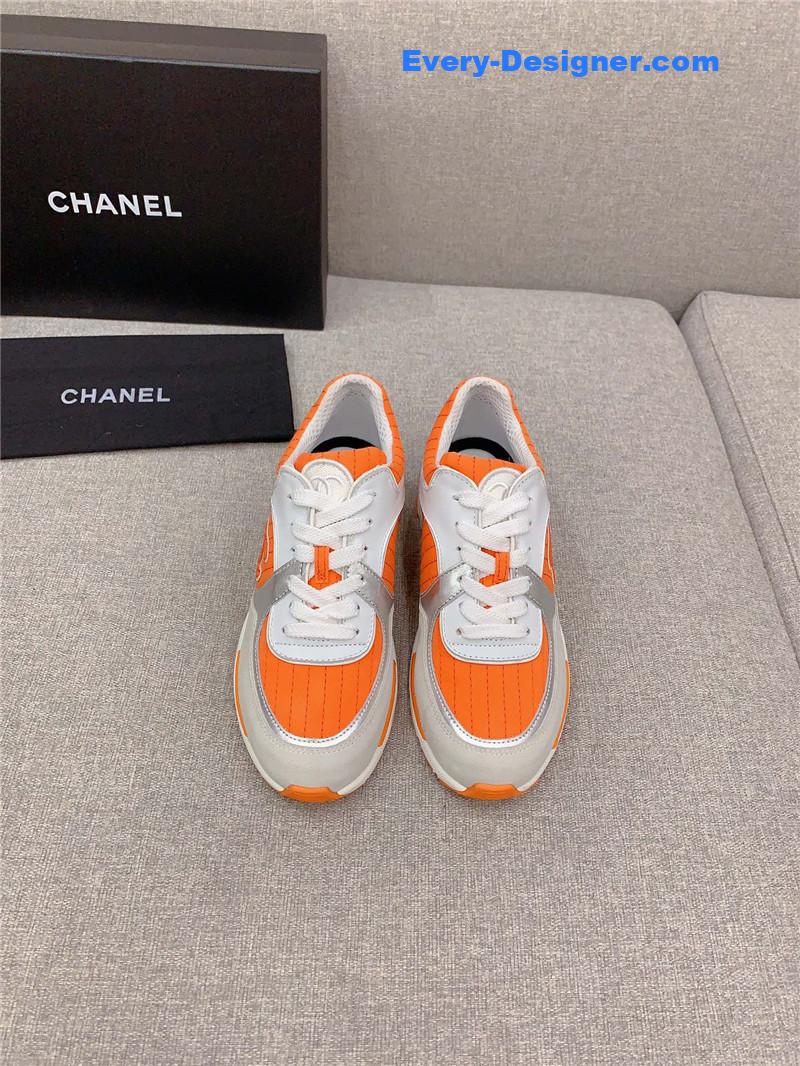 Ch**el new color block sneakers
