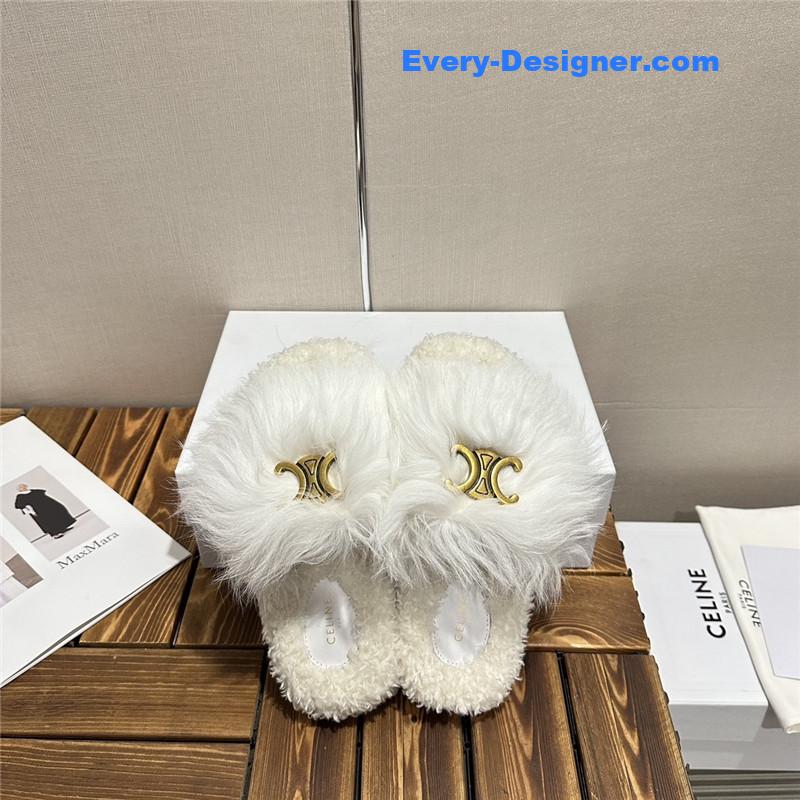 Ce1i*e new autumn and winter wool slippers
