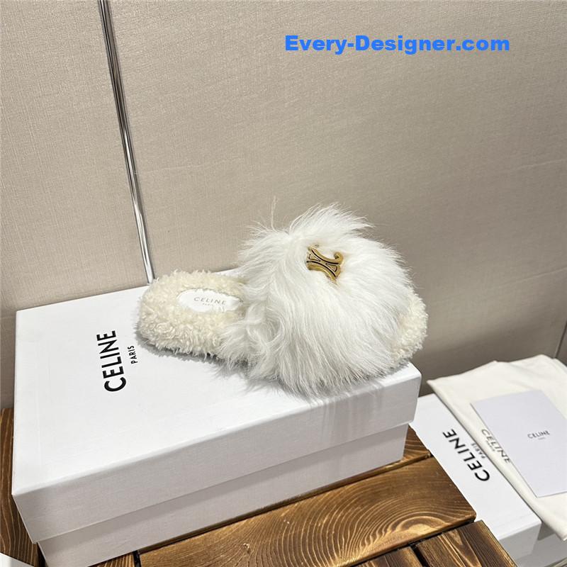 Ce1i*e new autumn and winter wool slippers