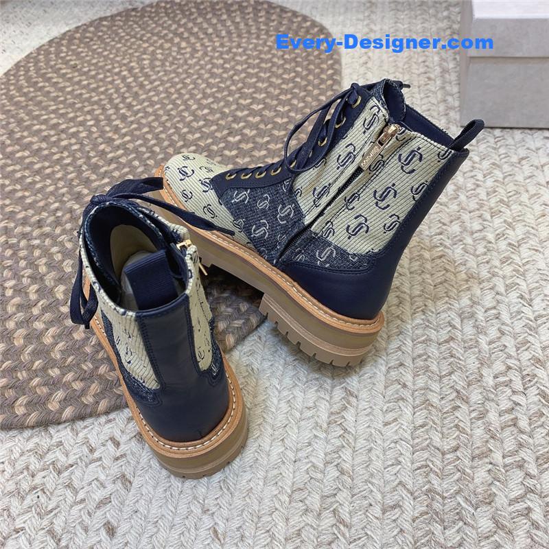J1m*y Ch00 classic logo military boots