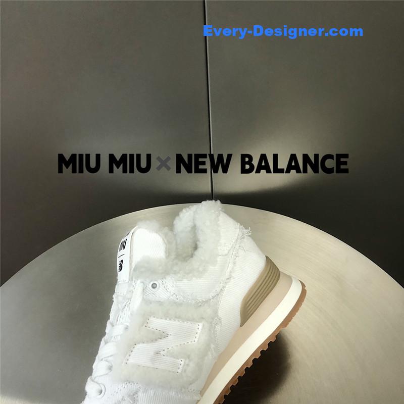 M1um1u new balance 574 joint sneakers