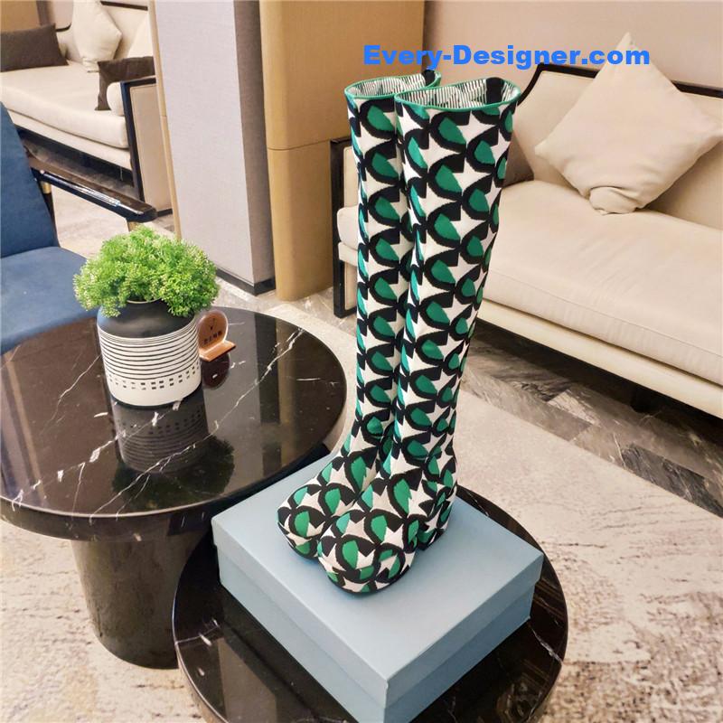 Pra*a catwalk high imitation platform boots