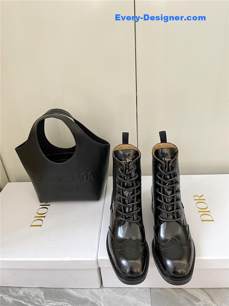 D10r retro british style brogue short boots