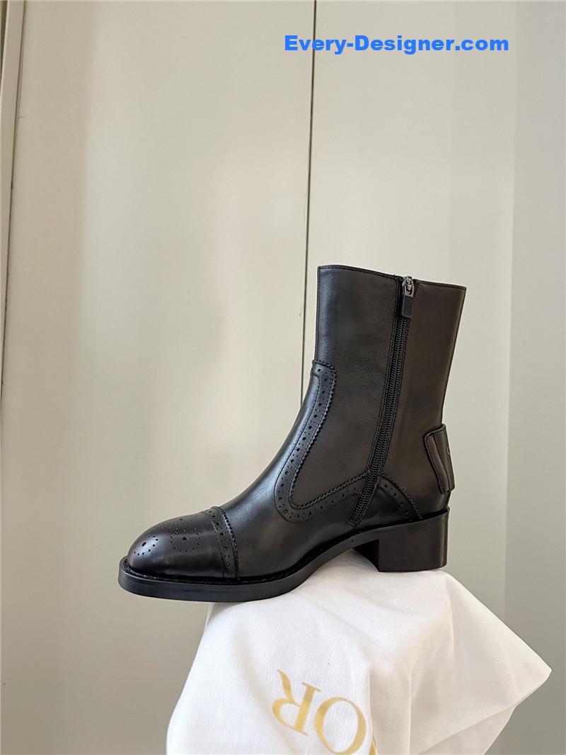 D10r retro british style brogue short boots