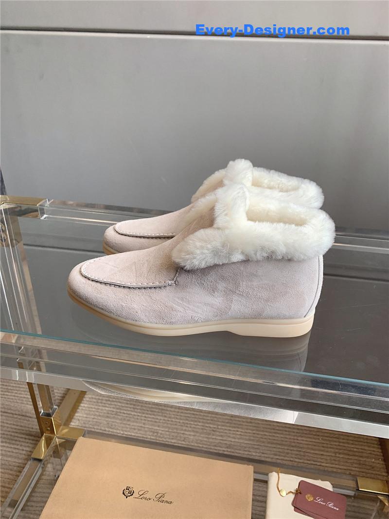 L0r0 P1ana new wool warm casual shoes