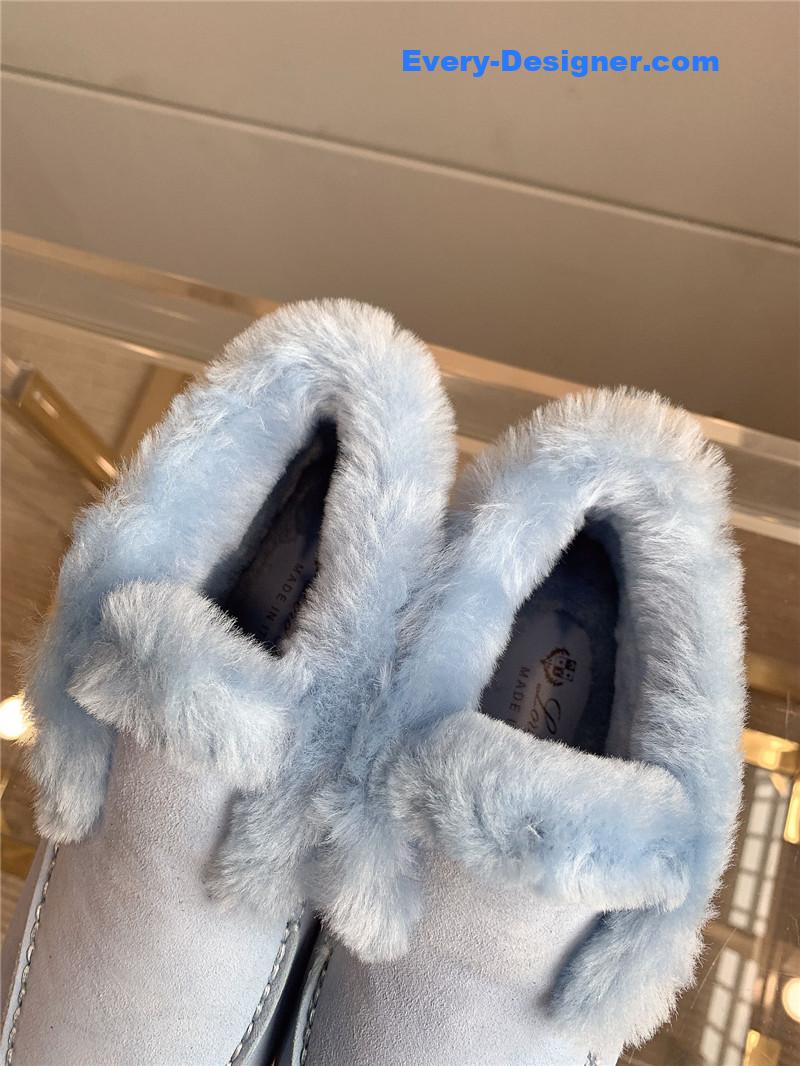 L0r0 P1ana new wool warm casual shoes