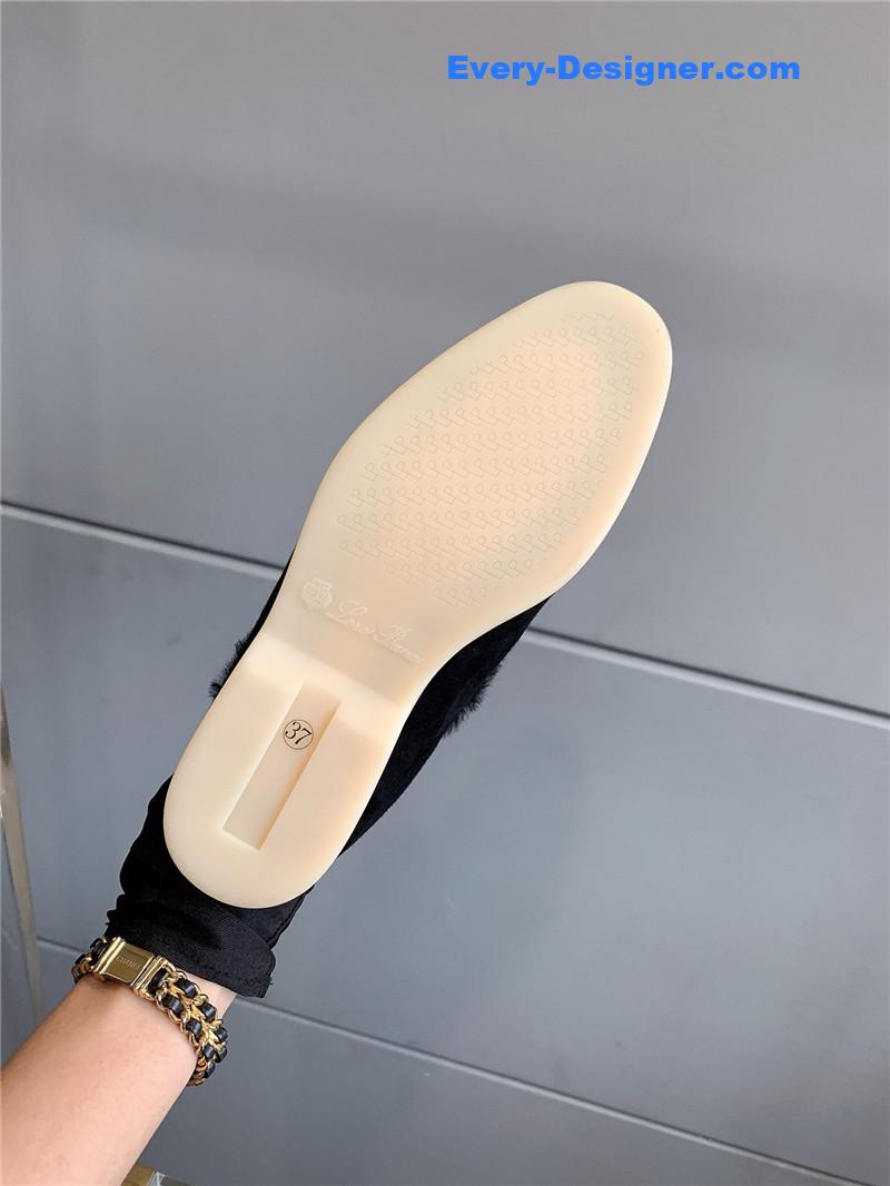 L0r0 P1ana new wool warm casual shoes
