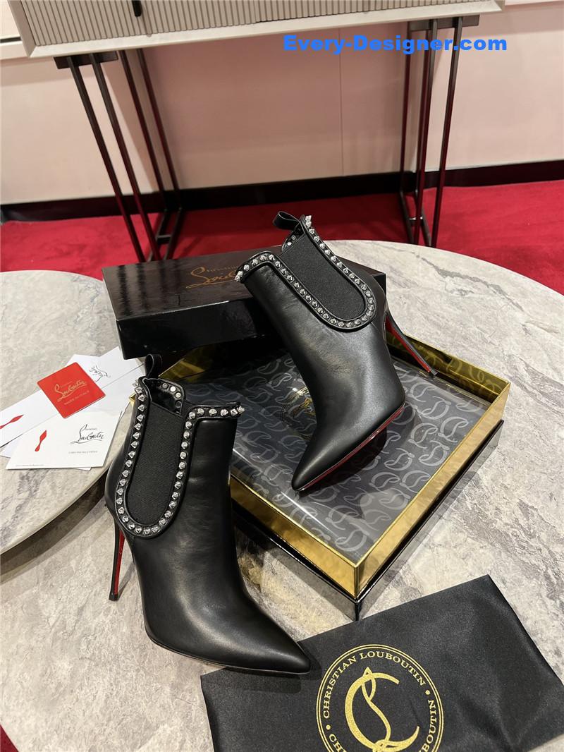 Chr1st1an louboutin lock so kate booty boots