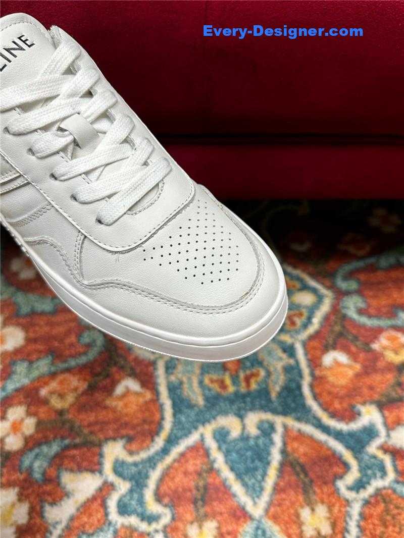 Ce1i*e new color matching sneakers white shoes