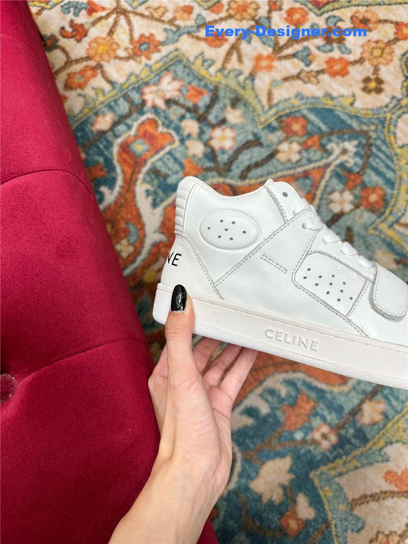 Ce1i*e new color matching sneakers white shoes
