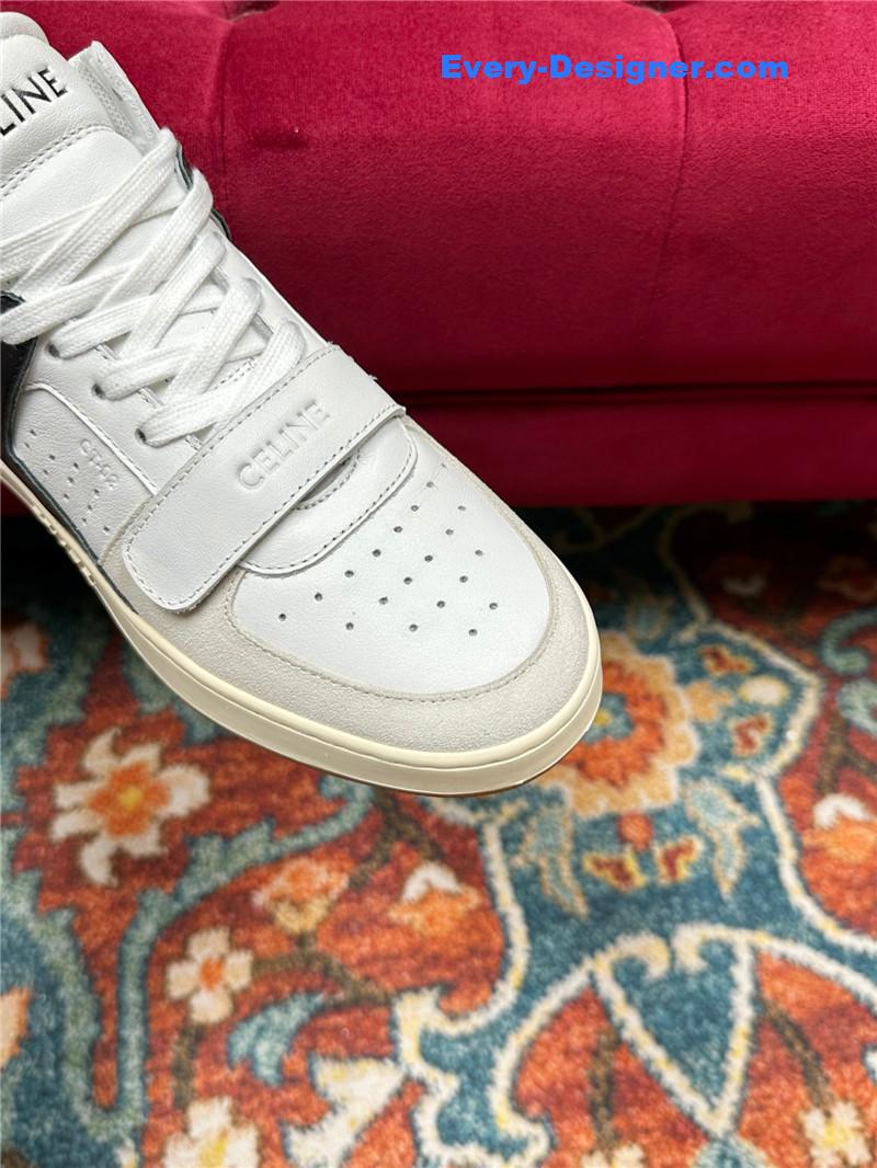 Ce1i*e new color matching sneakers white shoes