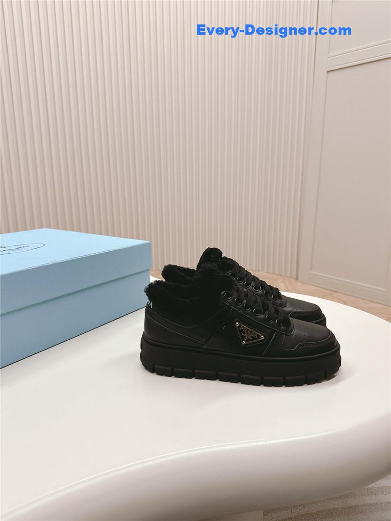 Pra*a wool high top sneakers and boots