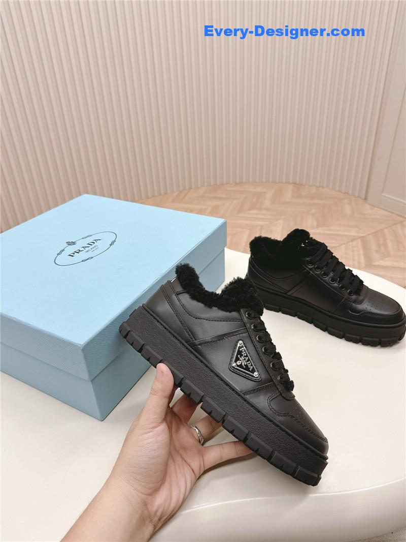 Pra*a wool high top sneakers and boots