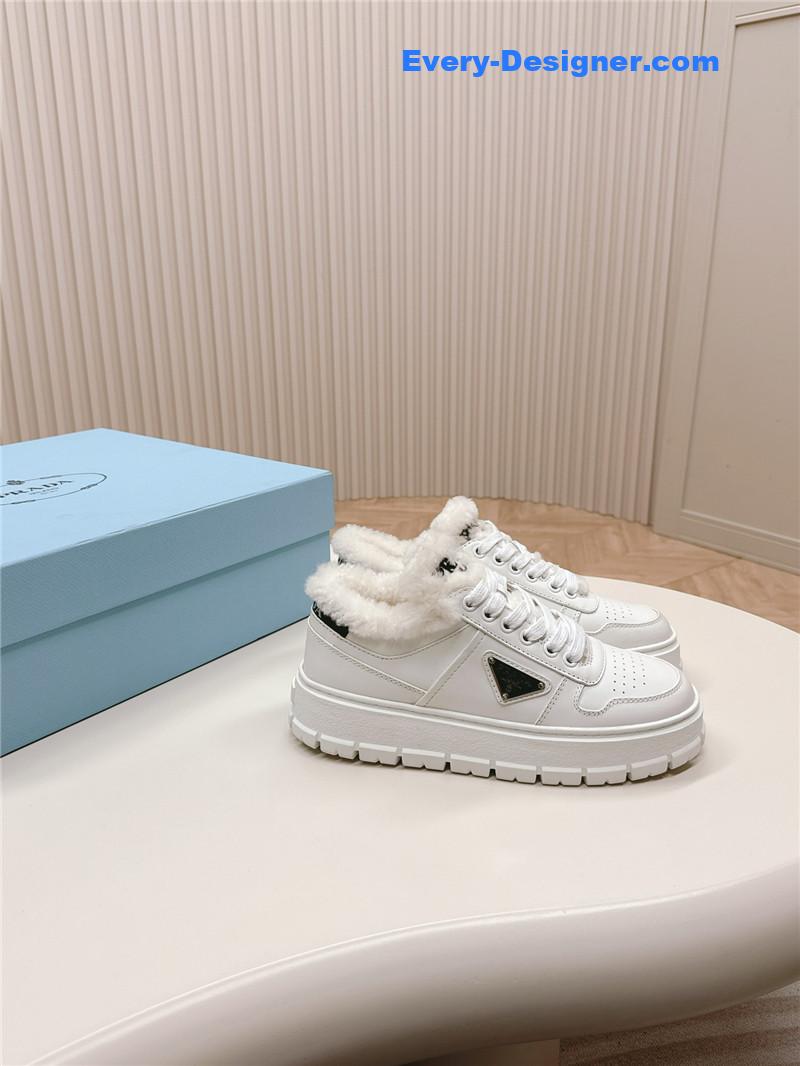 Pra*a wool high top sneakers and boots