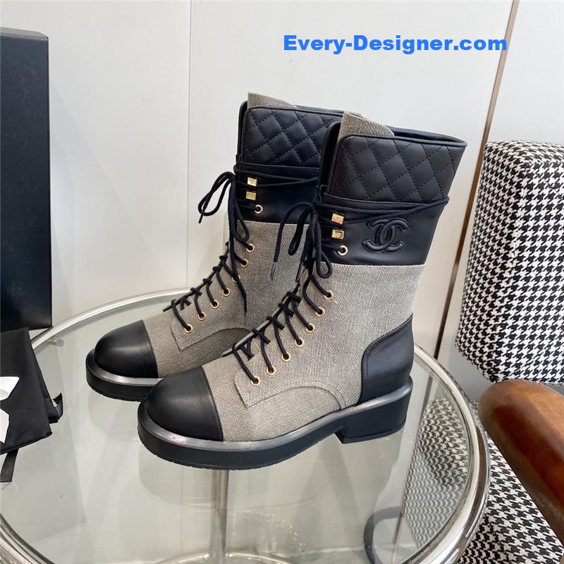 CC lace up martin boots